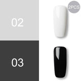 ROSALIND Gel Polish Nail art Set For Manicure Hybrid Nails Color Polygel Vernis Semi Permanent UV Gel paint Nail Polish Varnish