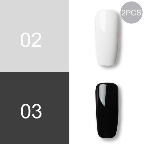 ROSALIND Gel Polish Nail art Set For Manicure Hybrid Nails Color Polygel Vernis Semi Permanent UV Gel paint Nail Polish Varnish