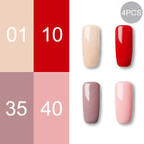 ROSALIND Gel Polish Nail art Set For Manicure Hybrid Nails Color Polygel Vernis Semi Permanent UV Gel paint Nail Polish Varnish