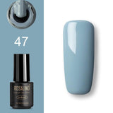ROSALIND Gel Polish Nail art Set For Manicure Hybrid Nails Color Polygel Vernis Semi Permanent UV Gel paint Nail Polish Varnish
