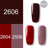ROSALIND Gel Polish Nail art Set For Manicure Hybrid Nails Color Polygel Vernis Semi Permanent UV Gel paint Nail Polish Varnish