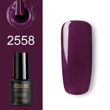 ROSALIND Gel Polish Nail art Set For Manicure Hybrid Nails Color Polygel Vernis Semi Permanent UV Gel paint Nail Polish Varnish