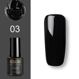 ROSALIND Gel Polish Nail art Set For Manicure Hybrid Nails Color Polygel Vernis Semi Permanent UV Gel paint Nail Polish Varnish