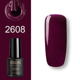 ROSALIND Gel Polish Nail art Set For Manicure Hybrid Nails Color Polygel Vernis Semi Permanent UV Gel paint Nail Polish Varnish