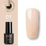 ROSALIND Gel Polish Nail art Set For Manicure Hybrid Nails Color Polygel Vernis Semi Permanent UV Gel paint Nail Polish Varnish