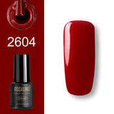 ROSALIND Gel Polish Nail art Set For Manicure Hybrid Nails Color Polygel Vernis Semi Permanent UV Gel paint Nail Polish Varnish