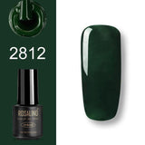 ROSALIND Gel Polish Nail art Set For Manicure Hybrid Nails Color Polygel Vernis Semi Permanent UV Gel paint Nail Polish Varnish