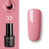 ROSALIND Gel Polish Nail art Set For Manicure Hybrid Nails Color Polygel Vernis Semi Permanent UV Gel paint Nail Polish Varnish