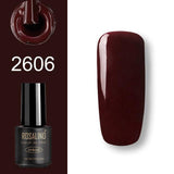 ROSALIND Gel Polish Nail art Set For Manicure Hybrid Nails Color Polygel Vernis Semi Permanent UV Gel paint Nail Polish Varnish