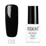 ROSALIND Gel Polish Set All For Manicure Semi Permanent Vernis top coat UV LED Gel Varnish Soak Off Nail Art Gel Nail Polish