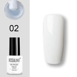 ROSALIND Gel Polish Set UV Vernis Semi Permanent Primer Top Coat 7ML Poly Gel Varnish Nail Art Manicure Gel Lak PolishesNails