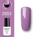 ROSALIND Gel Polish Set UV Vernis Semi Permanent Primer Top Coat 7ML Poly Gel Varnish Nail Art Manicure Gel Lak PolishesNails