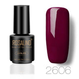 ROSALIND Gel Polishes Manicure Set UV Gel For Nails Polish Color Hybrid Vernis Semi Permanent Base Top Primer Gellak Varnish