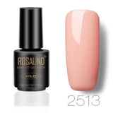 ROSALIND Gel Polishes Manicure Set UV Gel For Nails Polish Color Hybrid Vernis Semi Permanent Base Top Primer Gellak Varnish