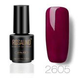 ROSALIND Gel Polishes Manicure Set UV Gel For Nails Polish Color Hybrid Vernis Semi Permanent Base Top Primer Gellak Varnish