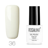 ROSALIND Gel Varnish 2019 Top Pure Color Sale Off gellak White UV Gel Nail Polish Set For Manicure Primer For Hybrid Nails Art
