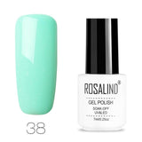 ROSALIND Gel Varnish 2019 Top Pure Color Sale Off gellak White UV Gel Nail Polish Set For Manicure Primer For Hybrid Nails Art