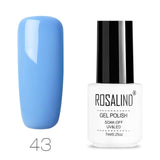 ROSALIND Gel Varnish 2019 Top Pure Color Sale Off gellak White UV Gel Nail Polish Set For Manicure Primer For Hybrid Nails Art