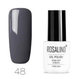 ROSALIND Gel Varnish 2019 Top Pure Color Sale Off gellak White UV Gel Nail Polish Set For Manicure Primer For Hybrid Nails Art