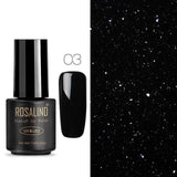 ROSALIND Gel Varnish Nail Polish UV Hybrid Nail Art Manicure Nails Extensions 7ML Vernis Semi Permanent primer gel nail polish