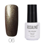 ROSALIND Gel Varnishes hybrid enamel Pure Color UV Gel Nail Polish vernis semi permanent Prime Nail Art acrylic Off Gellak White