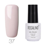 ROSALIND Gel Varnishes hybrid enamel Pure Color UV Gel Nail Polish vernis semi permanent Prime Nail Art acrylic Off Gellak White