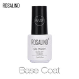 ROSALIND Gel Varnishes hybrid enamel Pure Color UV Gel Nail Polish vernis semi permanent Prime Nail Art acrylic Off Gellak White
