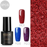 ROSALIND Hybrid Nail gel Set For Manicure Semi Permanent LED UV gel soak off MIX colorful gel lacquer varnishes
