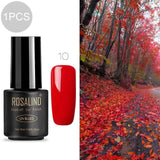 ROSALIND Hybrid Nail gel Set For Manicure Semi Permanent LED UV gel soak off MIX colorful gel lacquer varnishes