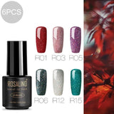 ROSALIND Hybrid Nail gel Set For Manicure Semi Permanent LED UV gel soak off MIX colorful gel lacquer varnishes