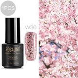 ROSALIND Hybrid Nail gel Set For Manicure Semi Permanent LED UV gel soak off MIX colorful gel lacquer varnishes