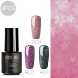 ROSALIND Hybrid Nail gel Set For Manicure Semi Permanent LED UV gel soak off MIX colorful gel lacquer varnishes