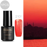 ROSALIND Hybrid Nail gel Set For Manicure Semi Permanent LED UV gel soak off MIX colorful gel lacquer varnishes