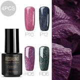 ROSALIND Hybrid Nail gel Set For Manicure Semi Permanent LED UV gel soak off MIX colorful gel lacquer varnishes