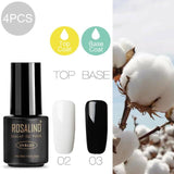 ROSALIND Hybrid Nail gel Set For Manicure Semi Permanent LED UV gel soak off MIX colorful gel lacquer varnishes