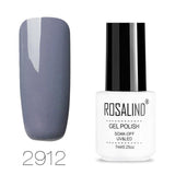 ROSALIND Nail Art Gel Varnishes Polish Soak Off 7ML White Bottle Vernis Semi Permanent Set Manicure UV Gel Nail Polish