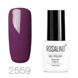 ROSALIND Nail Gel Nail Polish Gel Polish Set For Manicure Hybrid Vernis Soak Off White Bottle UV Lamp Gel Lacquer Nail Art