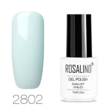 ROSALIND Nail Gel Nail Polish Gel Polish Set For Manicure Hybrid Vernis Soak Off White Bottle UV Lamp Gel Lacquer Nail Art