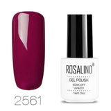 ROSALIND Nail Gel Nail Polish Gel Polish Set For Manicure Hybrid Vernis Soak Off White Bottle UV Lamp Gel Lacquer Nail Art