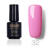 ROSALIND Nail Gel Polish 7ML 58 Fresh Colors Soak Off UV Hybrid Gel Nail Polish Set For Nail Art Manicure for Nails gel varnish