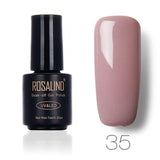 ROSALIND Nail Gel Polish 7ML 58 Fresh Colors Soak Off UV Hybrid Gel Nail Polish Set For Nail Art Manicure for Nails gel varnish