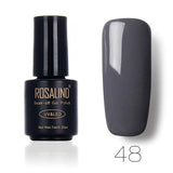 ROSALIND Nail Gel Polish 7ML 58 Fresh Colors Soak Off UV Hybrid Gel Nail Polish Set For Nail Art Manicure for Nails gel varnish