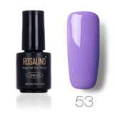 ROSALIND Nail Gel Polish 7ML 58 Fresh Colors Soak Off UV Hybrid Gel Nail Polish Set For Nail Art Manicure for Nails gel varnish
