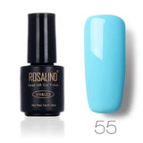ROSALIND Nail Gel Polish 7ML 58 Fresh Colors Soak Off UV Hybrid Gel Nail Polish Set For Nail Art Manicure for Nails gel varnish