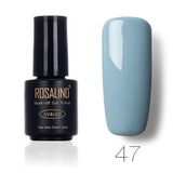 ROSALIND Nail Gel Polish 7ML 58 Fresh Colors Soak Off UV Hybrid Gel Nail Polish Set For Nail Art Manicure for Nails gel varnish