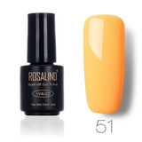 ROSALIND Nail Gel Polish 7ML 58 Fresh Colors Soak Off UV Hybrid Gel Nail Polish Set For Nail Art Manicure for Nails gel varnish