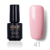 ROSALIND Nail Gel Polish 7ML 58 Fresh Colors Soak Off UV Hybrid Gel Nail Polish Set For Nail Art Manicure for Nails gel varnish