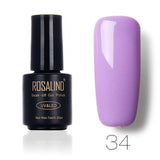 ROSALIND Nail Gel Polish 7ML 58 Fresh Colors Soak Off UV Hybrid Gel Nail Polish Set For Nail Art Manicure for Nails gel varnish