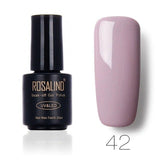 ROSALIND Nail Gel Polish 7ML 58 Fresh Colors Soak Off UV Hybrid Gel Nail Polish Set For Nail Art Manicure for Nails gel varnish