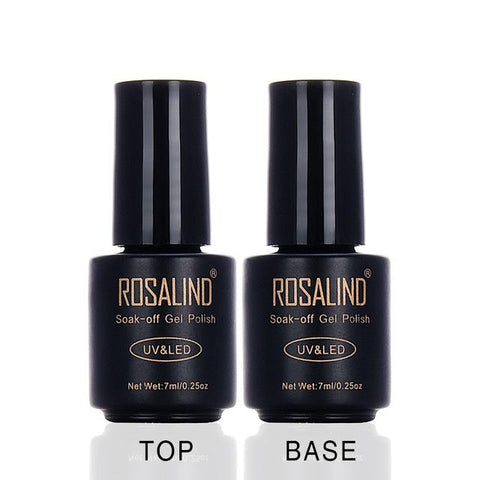 ROSALIND Nail Gel Polish 7ML 58 Fresh Colors Soak Off UV Hybrid Gel Nail Polish Set For Nail Art Manicure for Nails gel varnish